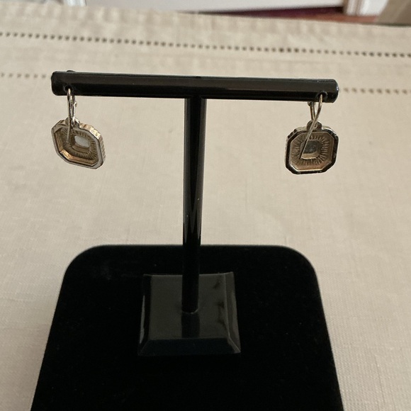 Citrine Color Vintage Style Gold Tone Necklace and Earring Set - Picture 6 of 6